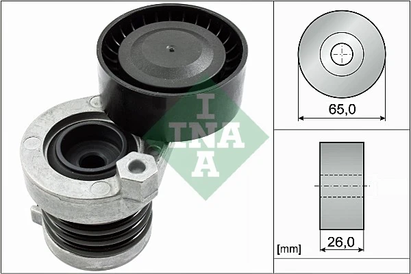 Belt Tensioner, V-ribbed belt
